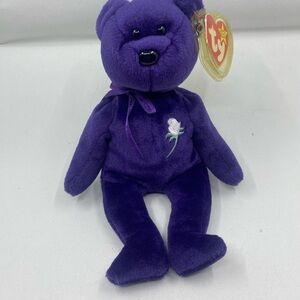 Princess Diana Bear 90s beanie baby